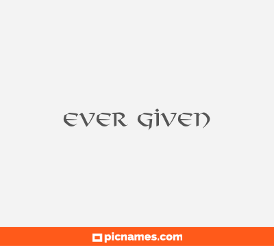 Ever Given